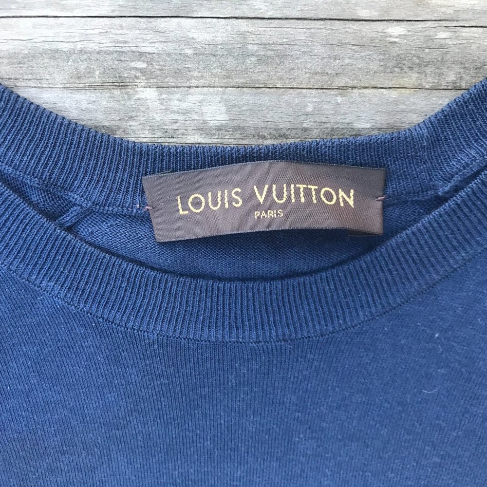 Louis Vuitton Men Sweater Long Sleeve Crew Neck Bl - Picture 4 of 8